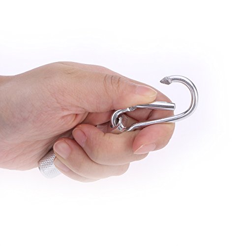 Mini lanterna LED WINOMO 4 peças de chaveiro mosquetão lanterna para caminhadas e escalada