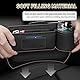Kwak’s 2-Pack-Autositz-Lücke-Füller-Organizer, multifunktionale Universal-Aufbewahrungsbox mit Becherhalter für Telefon, Gläser (schwarz)