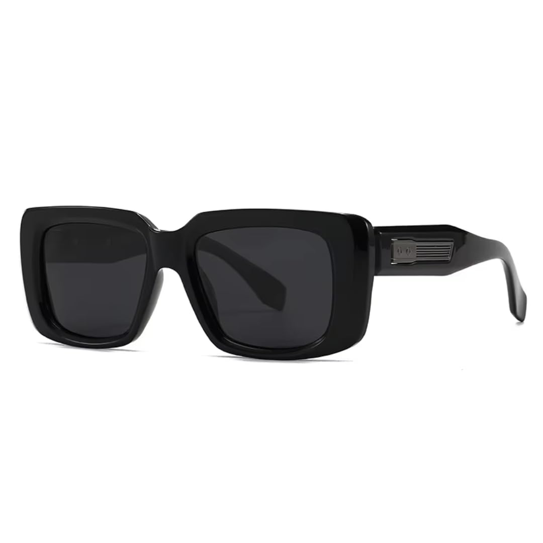 Übergroße Vintage-Sonnenbrille mit polarisierten Gläsern, UV400-Schutz, Retro-Outdoor-Qualität