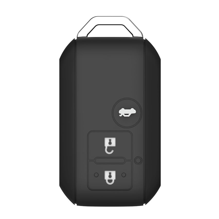 Image of Premium Metal Black Transformer Series Soft Silicon Key Cover for Maruti Suzuki (SUZU 5)