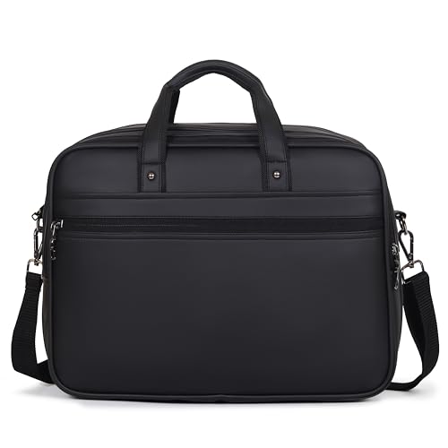 Image of HOT SHOT EXECUTIVE 2001|LEATHER MESSANGER BAG|LAPTOP MESSAMGER BAG|LAPTOP SLING BAG|OFFICE BAG|SHOULDER BAG|15.6 INCH|WATER RESISTANT |20 L LAPTOP BAG FOR MEN & WOMEN