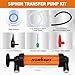 HORUSDY Multi-Use Siphon Transfer Pump Kit Hand Fuel Pumps for Gas Oil Water with Air Hose, Portable Manual Fuel Transfer Pump for Boat, Car, RV, Emergency, Lawn Mower Fluid Drainage