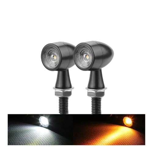 Clignotants pour motos feux indicateurs de 8mm indispensables pour balades de nuit et ville