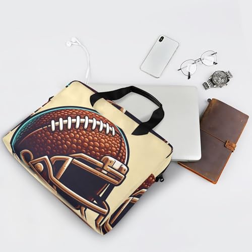 Funda portatil ALAZA Football Rugby 13-15.6 pulgadas miniatura 7