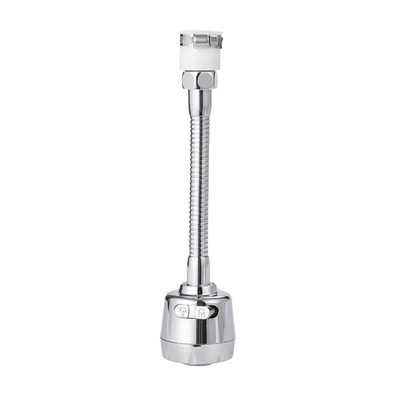Testa del rubinetto della cucina in acciaio inossidabile da 4 pezzi Boost Doccia Sprinkler Risparmio idrico Creatore di bolle rotanti in tutte le direzioni per Rubinetto