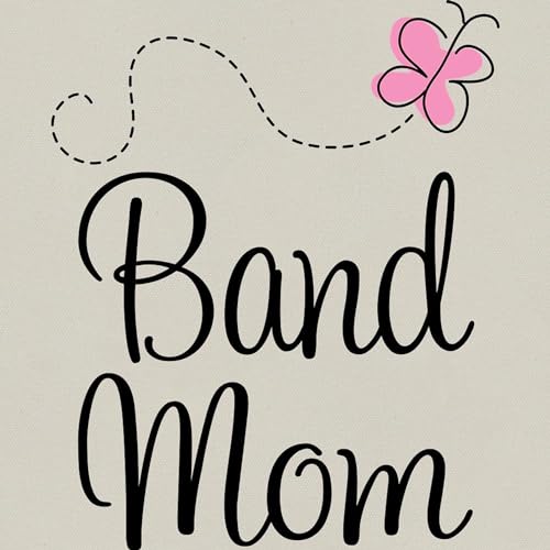 CafePress 2 Band Mom Canvas Tote Top Zipper Closure2