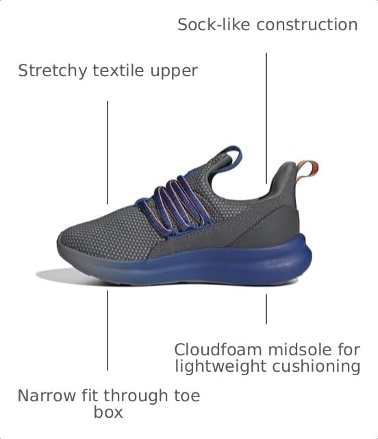 Image of adidas Kids' Lite Racer Adapt 7.0 Running Shoes