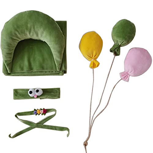 Infant Photo Props Posing Pillow Photostudio Furniture Basket Stuffer Baby Photoshooting Headband for Baby
