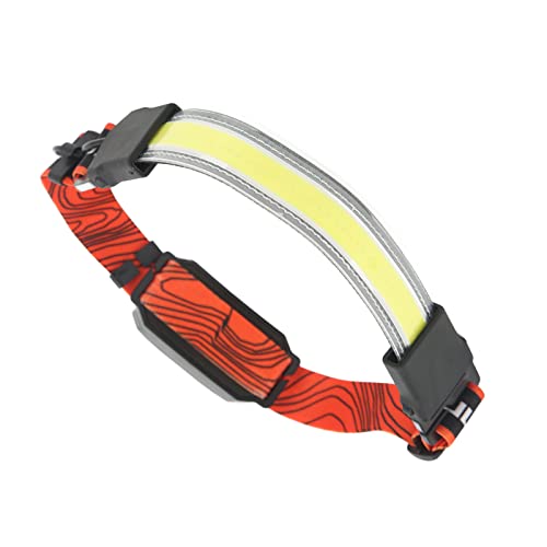 Linterna frontal LED fuerte para iluminar caminos oscuros con manos libres 3