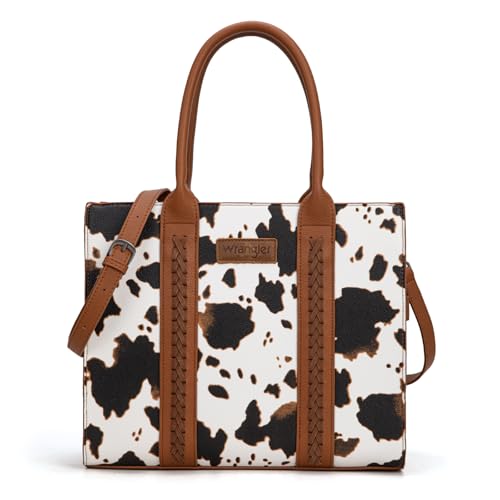Image of Montana West x Wrangler Tote Bags Purses for Women Work Top-Handle Handbags with Strap