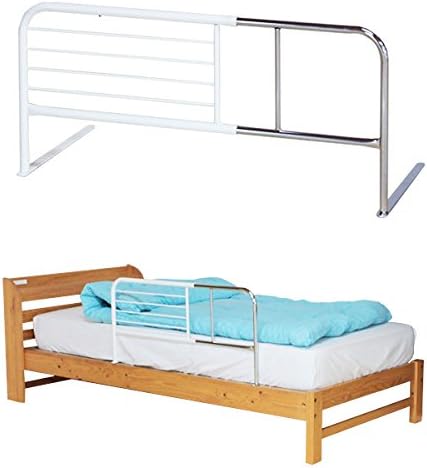 Amazon Co Jp スプリングマット用 スライドベッドガード ハイタイプ ホワイト ドラッグストア