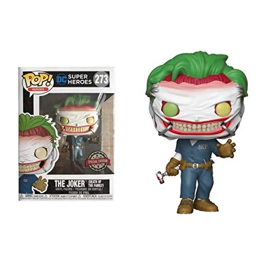 POP Funko DC Super Heroes 273 The Joker (Death of The Family) Exclusive