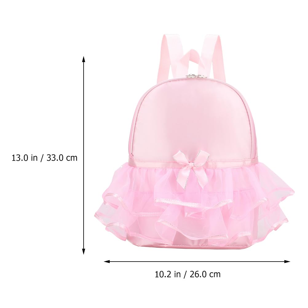 VALICLUD Zaino Per Danza Classica Bambini 12.99In X 10.24In X 5.12In Borsa Da Balletto Leggera Con Ampia Capacità Per Abiti Da Ballo Scarpe E Accessori Per Scuola E Attività Sportive Quotidiane