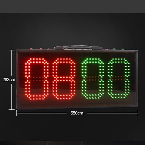 Placa LED para sustituciones de fútbol, un lado, rojo/verde miniatura 7