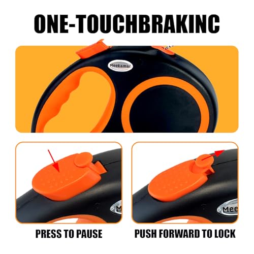 Retractable-Dog-Leash-Automatic-Telescopic-Tractor-Dog-Tape-30-FT-Dog-Walking-Leash-for-Medium-Large-Dogs-up-to-77-lbs-with-Non-Slip-HandleNight-ReflectionHeavy-Duty-No-Tangle