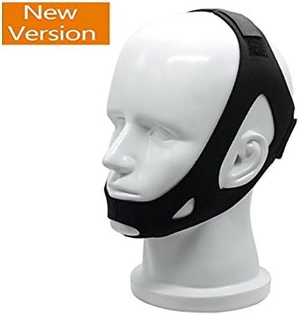 GLAMSVILL Anti Snoring Devices Aid, Snore Stopper Soft Adjustable Chin Strap for Women Men