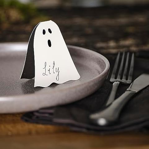Ginger Ray Halloween Ghost Place Cards 6 Pack Cover