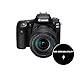 Canon EOS 90D Spiegelreflexkamera - mit Objektiv EF-S 18-135mm F3.5-5.6 IS USM (32,5 MP, 7,7 cm (3 Zoll) Vari-Angle Touch LCD, APS-C Sensor, 4K, Full-HD, WLAN, Bluetooth), schwarz