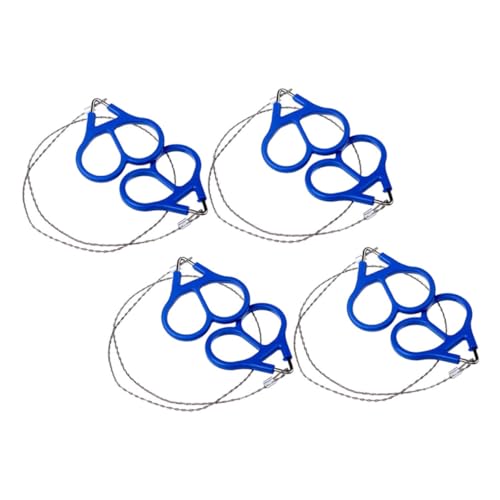 WHAMVOX Outdoor Wire Saws Camping Wire Saw Hand Wire Saws Portable Pocket Chainsaw Stainless Steel Wire Saw