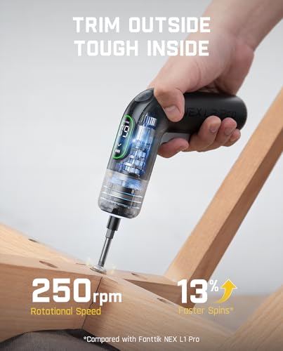 Fanttik L2 Pro 3.7V Electric Screwdriver & E1 Max 3.7V Electric Screwdriver-Sliver