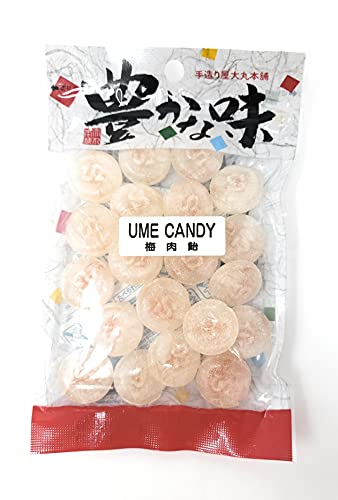 Daimaru Honpo Ume Flavored Hard Candy - Japan Import 3.8 oz