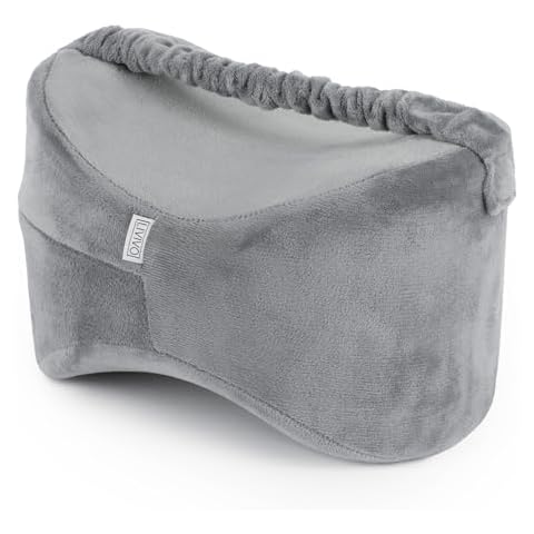 LIVIVO Comfortable Memory Foam Knee Pillow Cover
