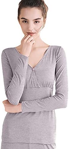 Amazon Co Jp 授乳服 マタニティウェア パジャマ トップス 産褥期の服 外出服 部屋着 授乳便利 授乳口付き 春夏秋 服 ファッション 小物