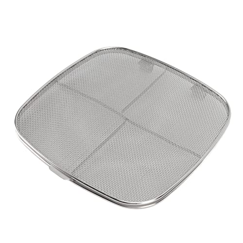 Accesorio protector de acero inoxidable para freidora de aire y barbacoa ovalada 6