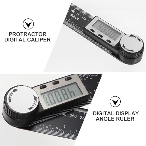 Regla y Goniómetro Digital para Ángulos 200mm miniatura 3