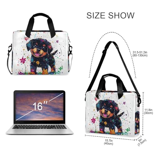 Funda para portátil 15.6 pulgadas con asa y correa miniatura 5