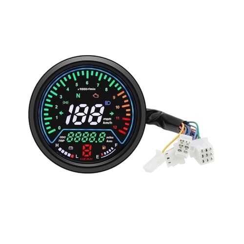 Compteur de vitesse de moto pour remplacer un tableau de bord défectueux avec capteur précis