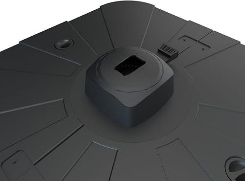 Miniatura 2 de Midtown Umbrellas La base grande se puede rellenar hasta 400 libras para sombrillas voladizas de patio al aire libre - Negro