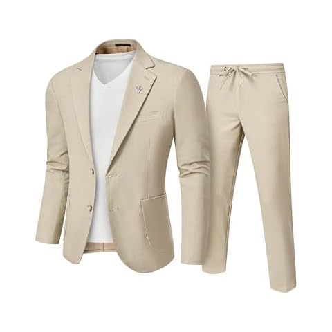 Hihawk Men's Linen Suit X-Large Cover