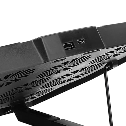 Base para laptop con 12 ventiladores y soporte ajustable miniatura 7