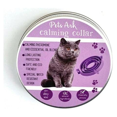 Calming collar for Cats with pheromone technology (like feliway) Cover
