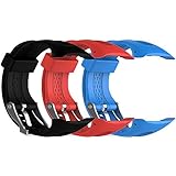QGHXO Band for Garmin Forerunner 10/15, Soft Silicone Replacement Watch Band Strap for Garmin Forerunner 10/15 GPS Watch