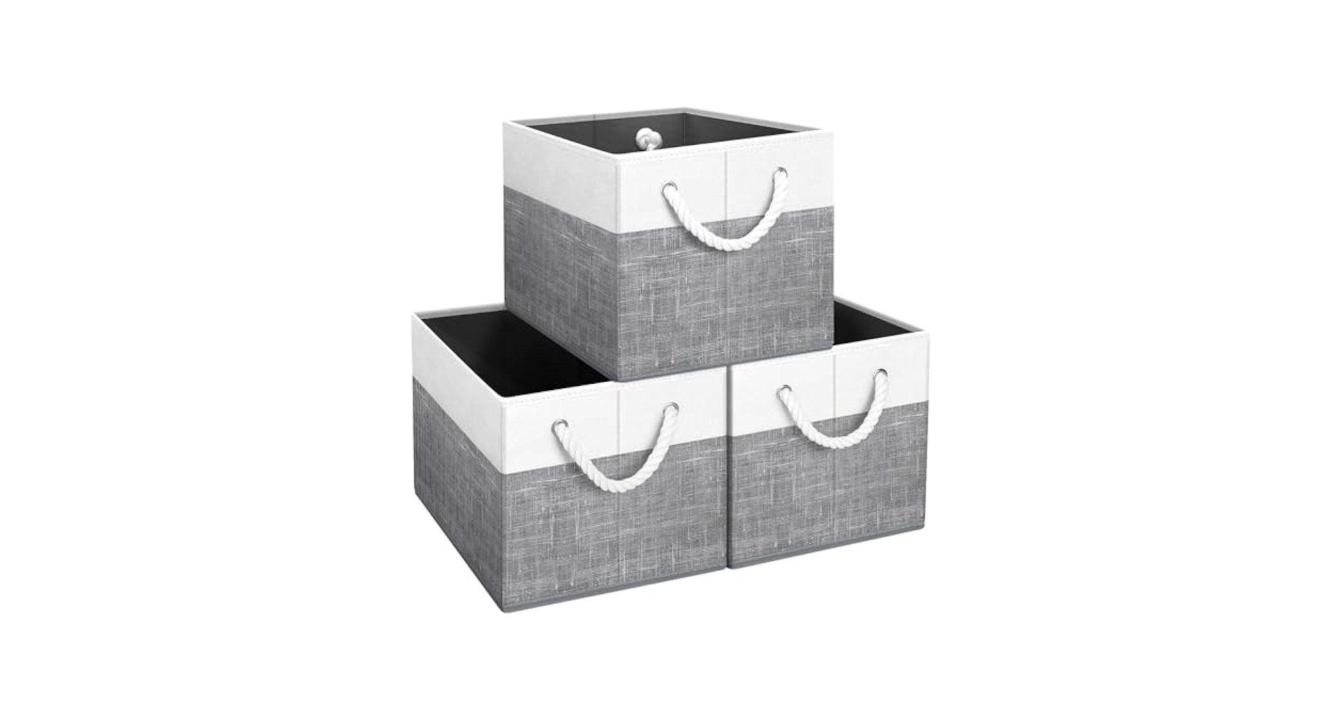 Amazon.com - Fab totes Storage Bins [3-Pack], Foldable