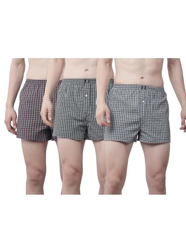 Image of Dollar Mens Cotton Rich Boxer (Pack of 3)