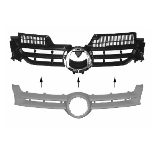 Van Wezel 5894510 Grille Calandre