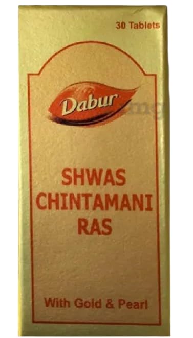 Shwas Chintamani Ras (with gold & Peral) 30 Tablets (B0CXDNN95L) Amazon Price History, Amazon Price Tracker