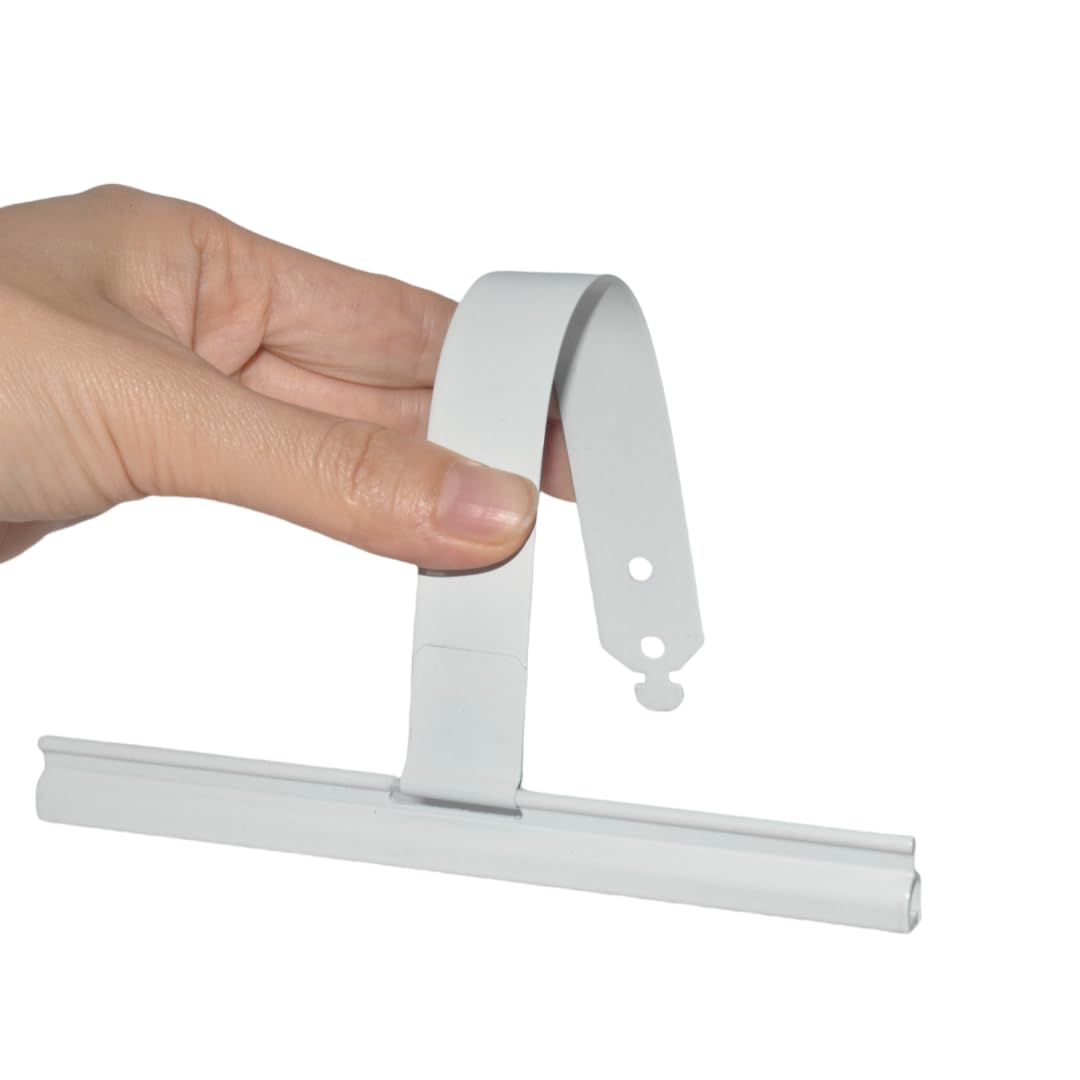 Set van 5 ophangveren voor rolluiken, mini 15 cm, stalen bevestigingselement met nylon coating, veiligheidsmes, bevestigingshaken voor jaloezieën, 150 mm (153 x 153 x
