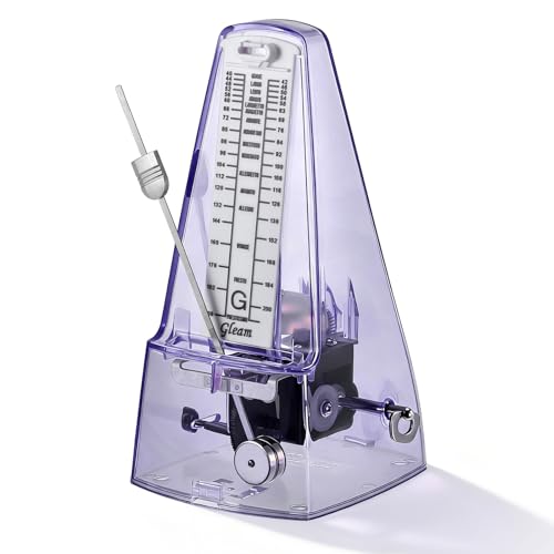 RIVVTA Mechanical Metronome, Metronome for Piano, Guitar, Bass, Violin, Drums & Other Instruments...