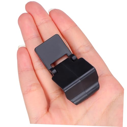 Image of TEHAUX 6-Pack Reptile Tank Lid Clips Black - Escape-Proof Lock Buckles for 20-40 Gallon Turtle & Snake Terrarium Screen Cover, Snap- Latches for Glass Aquarium Habitat Security