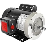 1/2HP Electric Motor 1750RPM General Purpose Single Phase Motor 115/230V 5/8" Shaft Diameter CW/CCW