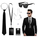 🎁【LE CADEAU IDÉAL】Pour les fans d'espionnage, les adeptes des jeux de rôle et tous ceux qui aiment se déguiser : succès garanti en toute occasion ! Offrez des moments inoubliables ! Anniversaire, Carnaval, bal masqué ou simple surprise : cet accessoire d'espion promet excitation et complicité !