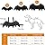 PEDOMUS Halloween Cat Costume Dog Pet Bat Wings Cat Bat Costume Halloween Pet Apparel For Small Dogs And Cats