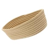 Homoyoyo Geflochtener Baumwollseil Aufbewahrungskorb Schiff form Großer...