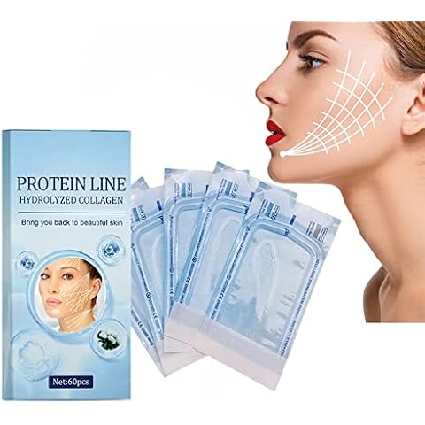 Korean Soluble Protein Thread, Instalift Korean Protein Thread Lifting Set, Absorbable Collagen Thread for Face Lift, A box of 60 Pieces (1 Box) Cover