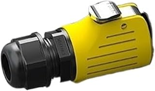 Conector de aviación impermeable de potencia LP20, conector macho de soldadura for equipos de automatización industrial for exteriores de color amarillo(EW LP20S 5P male terminal)