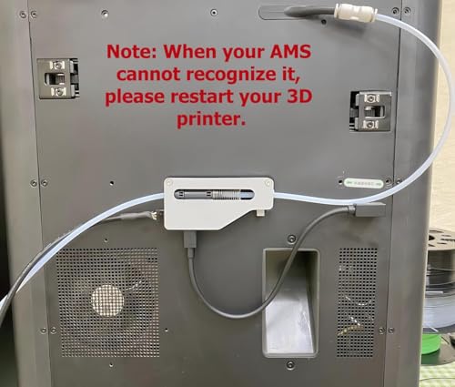 AMS Filament Buffer Assembly Kits -Essential for Multi-Color 3D Printing Accessories,3D Printer Accessories for AMS P1P,P1S,X1C,X1E 3D Printer Includes AMS Buffer and PTFE Adapter by TANGBOLIBO - Used condition - Image 3